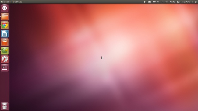 Escritorio de Ubuntu 12.04