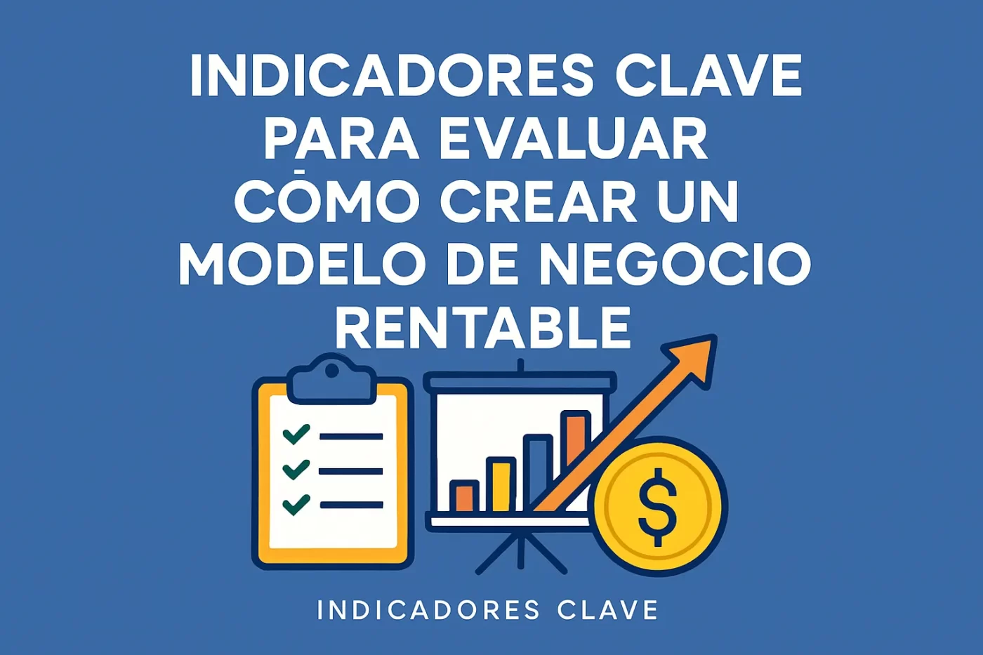 indicadores clave para evaluar Cómo crear un modelo de negocio rentable