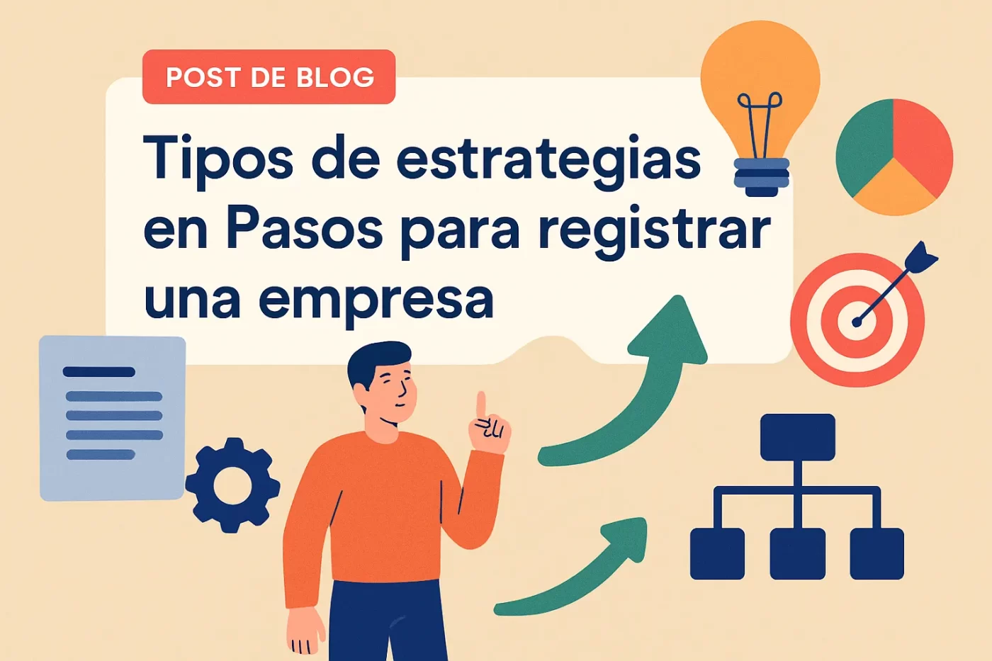 tipos de estrategias en Pasos para registrar una empresa