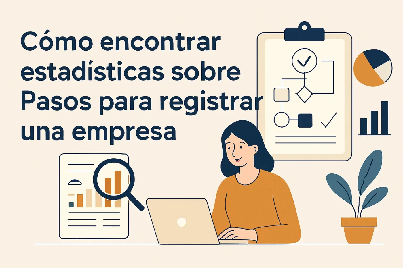 cómo encontrar estadísticas sobre Pasos para registrar una empresa