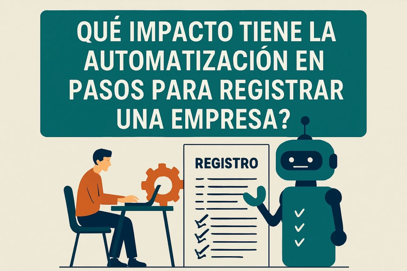 qué impacto tiene la automatización en Pasos para registrar una empresa