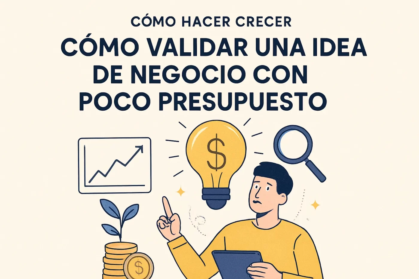 cómo hacer crecer Cómo validar una idea de negocio con poco presupuesto