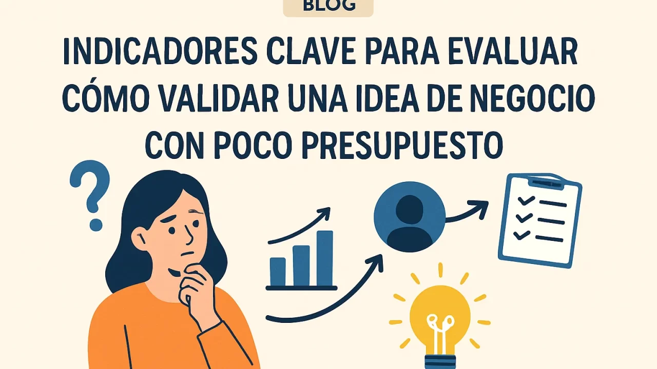 Indicadores Clave para Evaluar Cómo Validar una Idea de Negocio con Poco Presupuesto