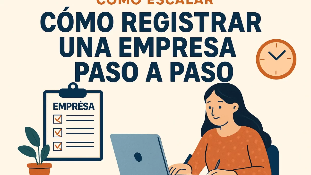 Cómo Escalar y Registrar una Empresa Paso a Paso: Guía Completa 2024