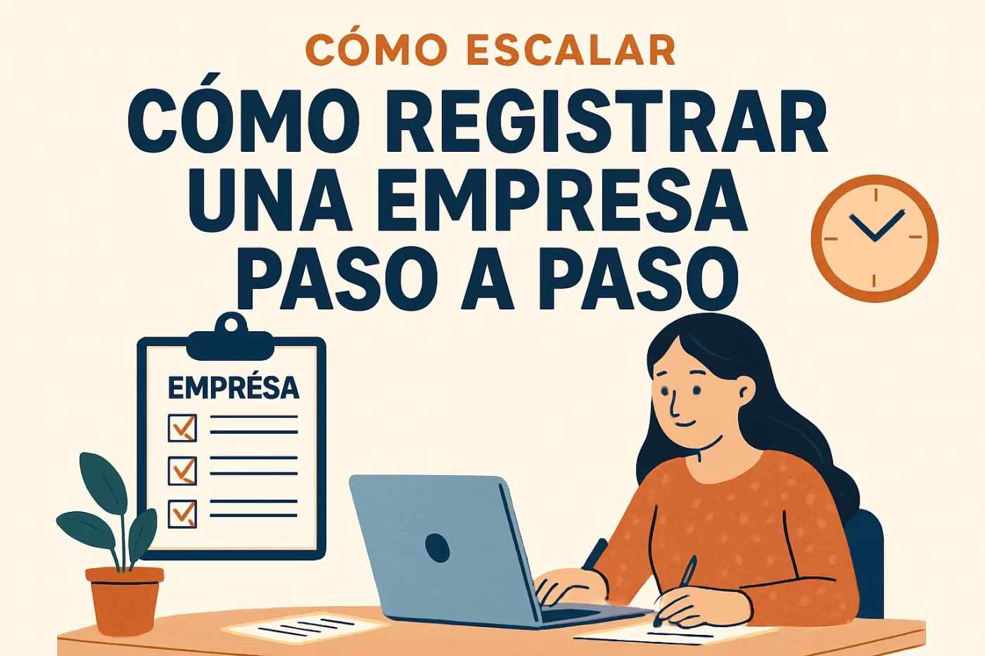 cómo escalar Cómo registrar una empresa paso a paso
