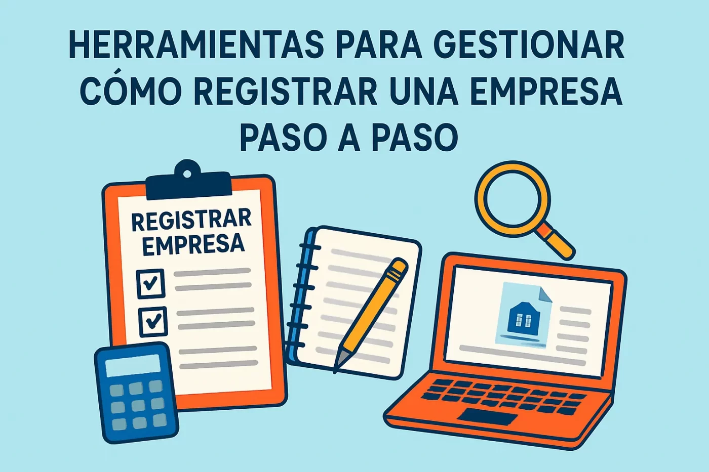 herramientas para gestionar Cómo registrar una empresa paso a paso
