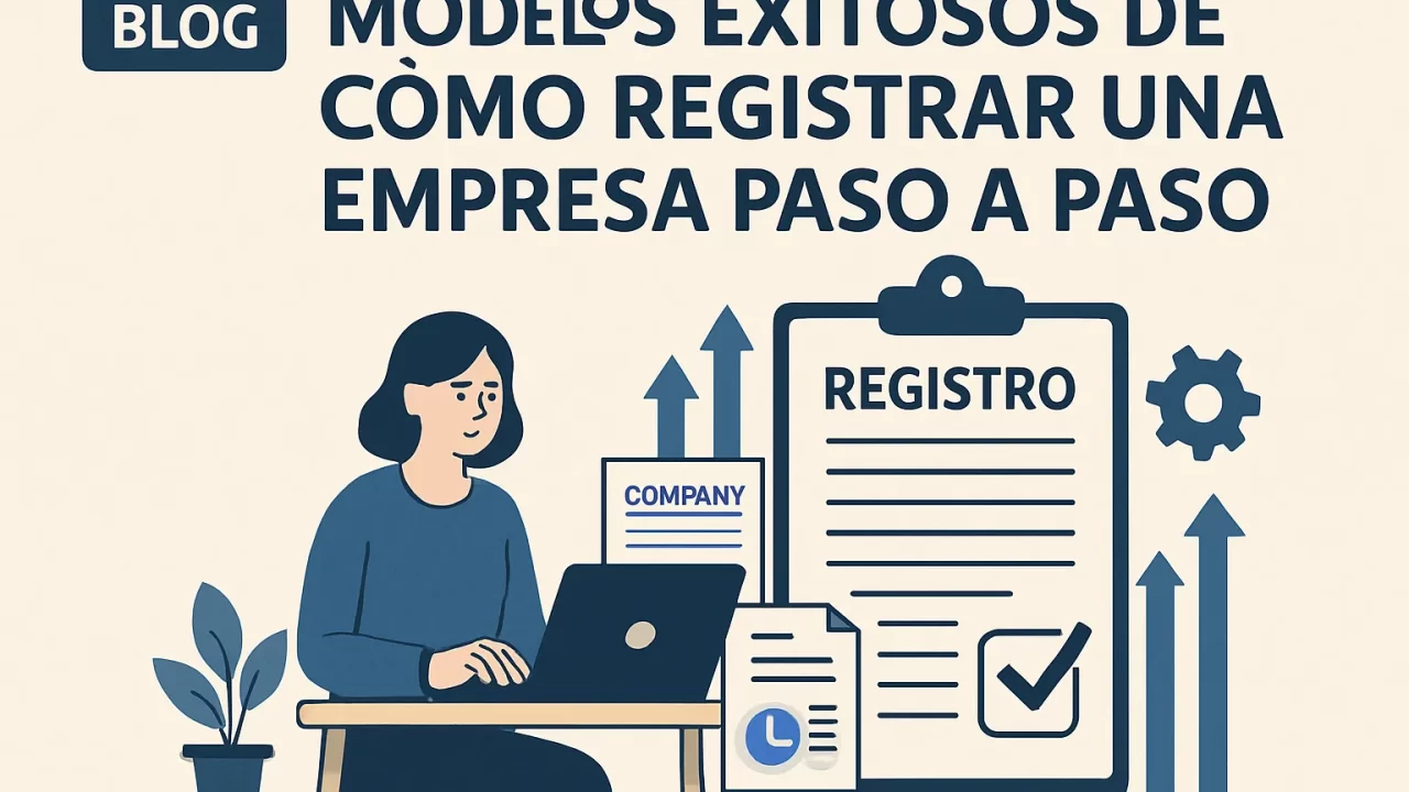 Modelos exitosos de cómo registrar una empresa paso a paso: guía completa y práctica