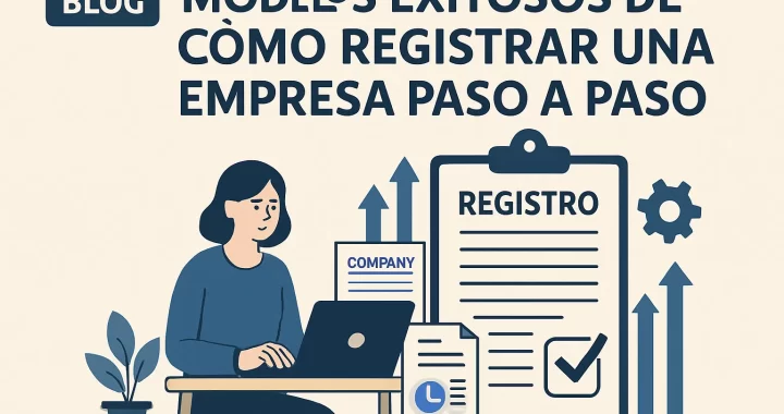 Modelos exitosos de cómo registrar una empresa paso a paso: guía completa y práctica