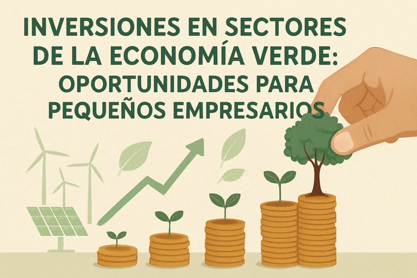 Inversiones en sectores de la economía verde: oportunidades para pequeños empresarios