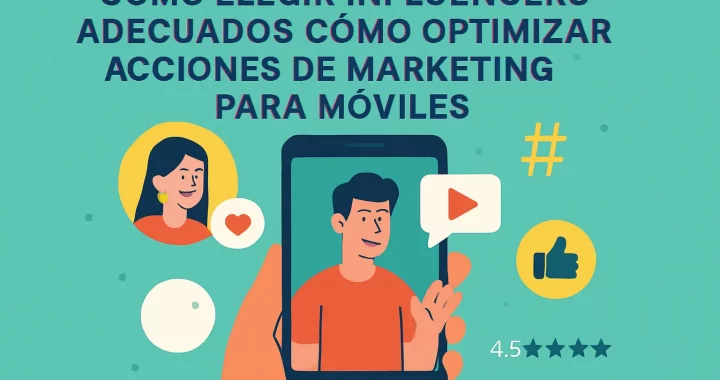 Cómo elegir influencers adecuados para optimizar acciones de marketing móvil eficazmente