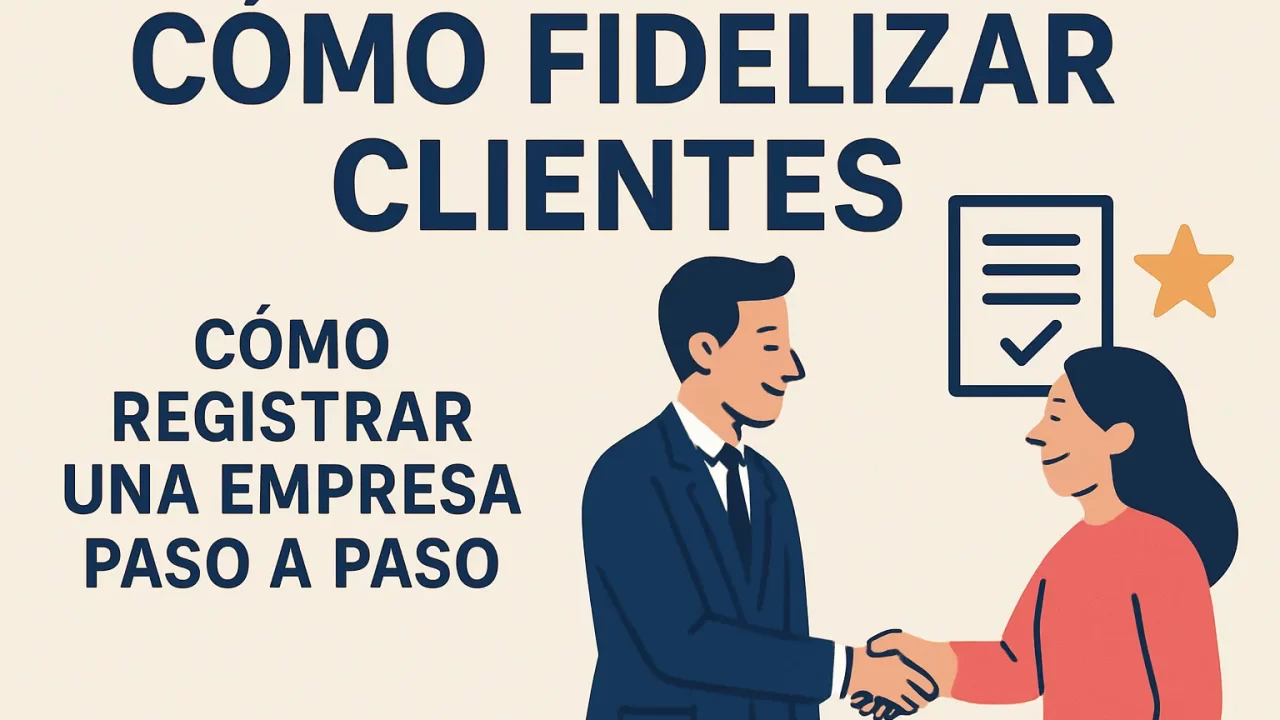 Cómo fidelizar clientes al registrar una empresa paso a paso: guía completa
