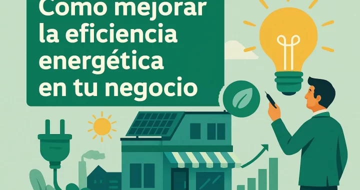 Cómo mejorar la eficiencia energética en tu negocio: Guía práctica para ahorrar energía y reducir costos