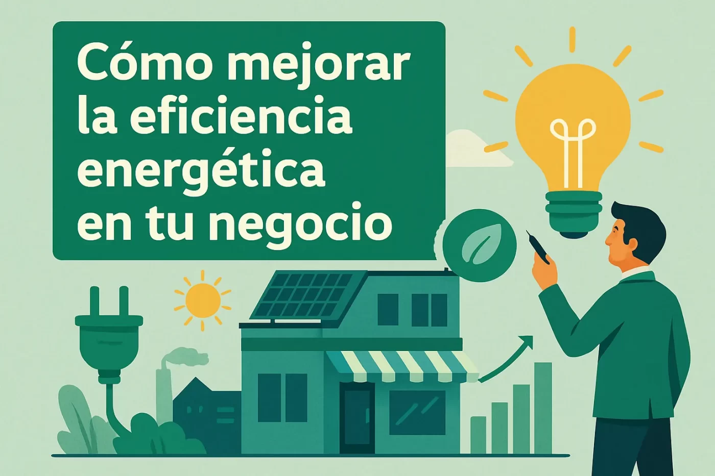 Cómo mejorar la eficiencia energética en tu negocio