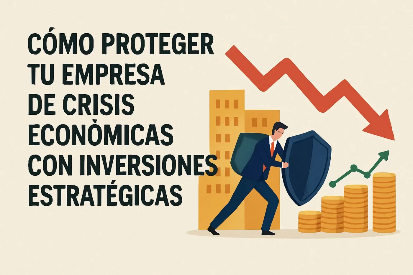 Cómo proteger tu empresa de crisis económicas con inversiones estratégicas