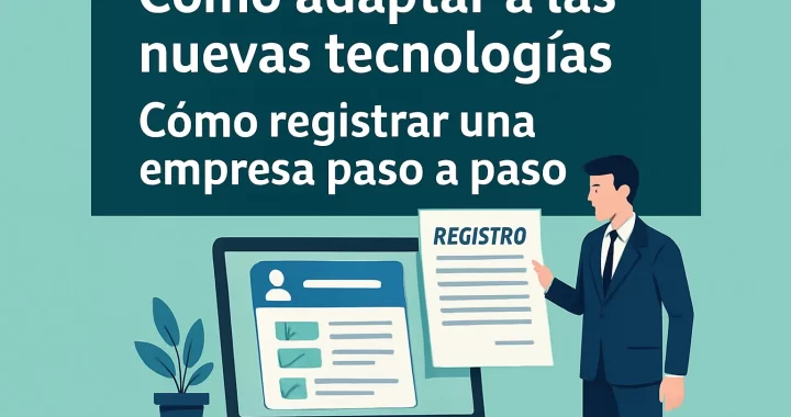 Cómo adaptar a las nuevas tecnologías y registrar una empresa paso a paso: guía completa 2024