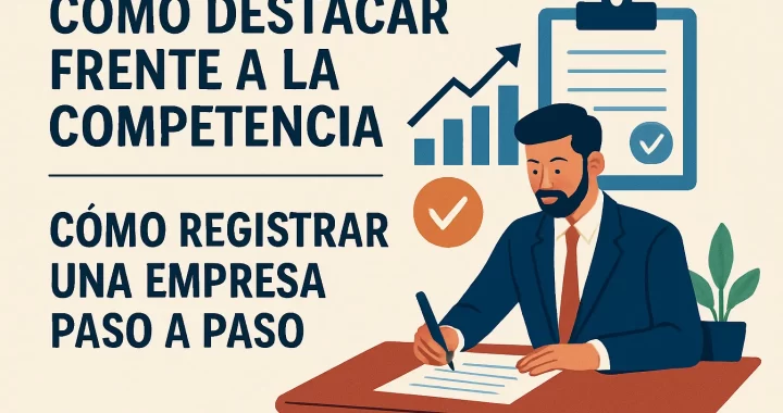 Cómo destacar frente a la competencia: guía paso a paso para registrar una empresa exitosamente