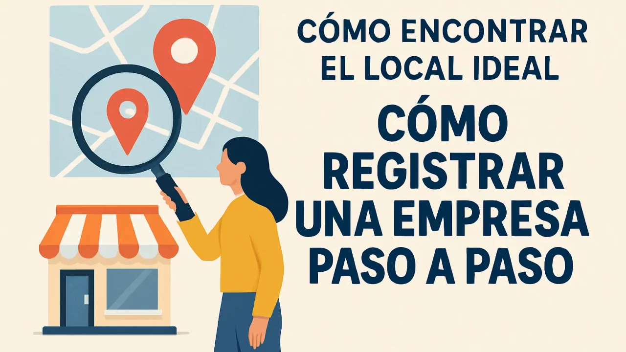 Cómo encontrar el local ideal para registrar una empresa paso a paso: guía completa