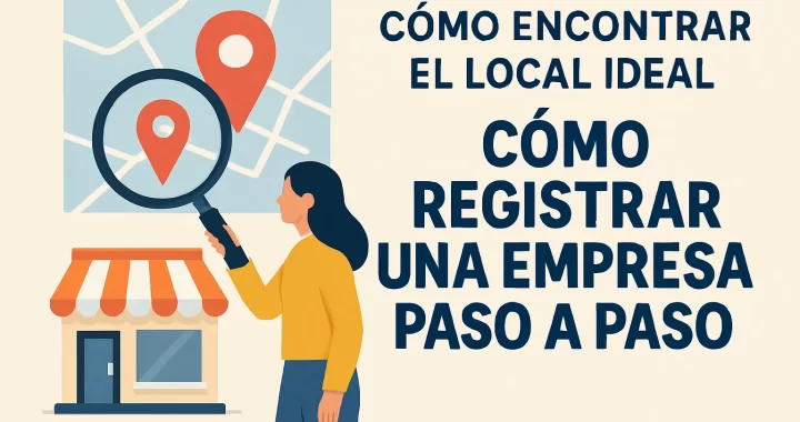 Cómo encontrar el local ideal para registrar una empresa paso a paso: guía completa