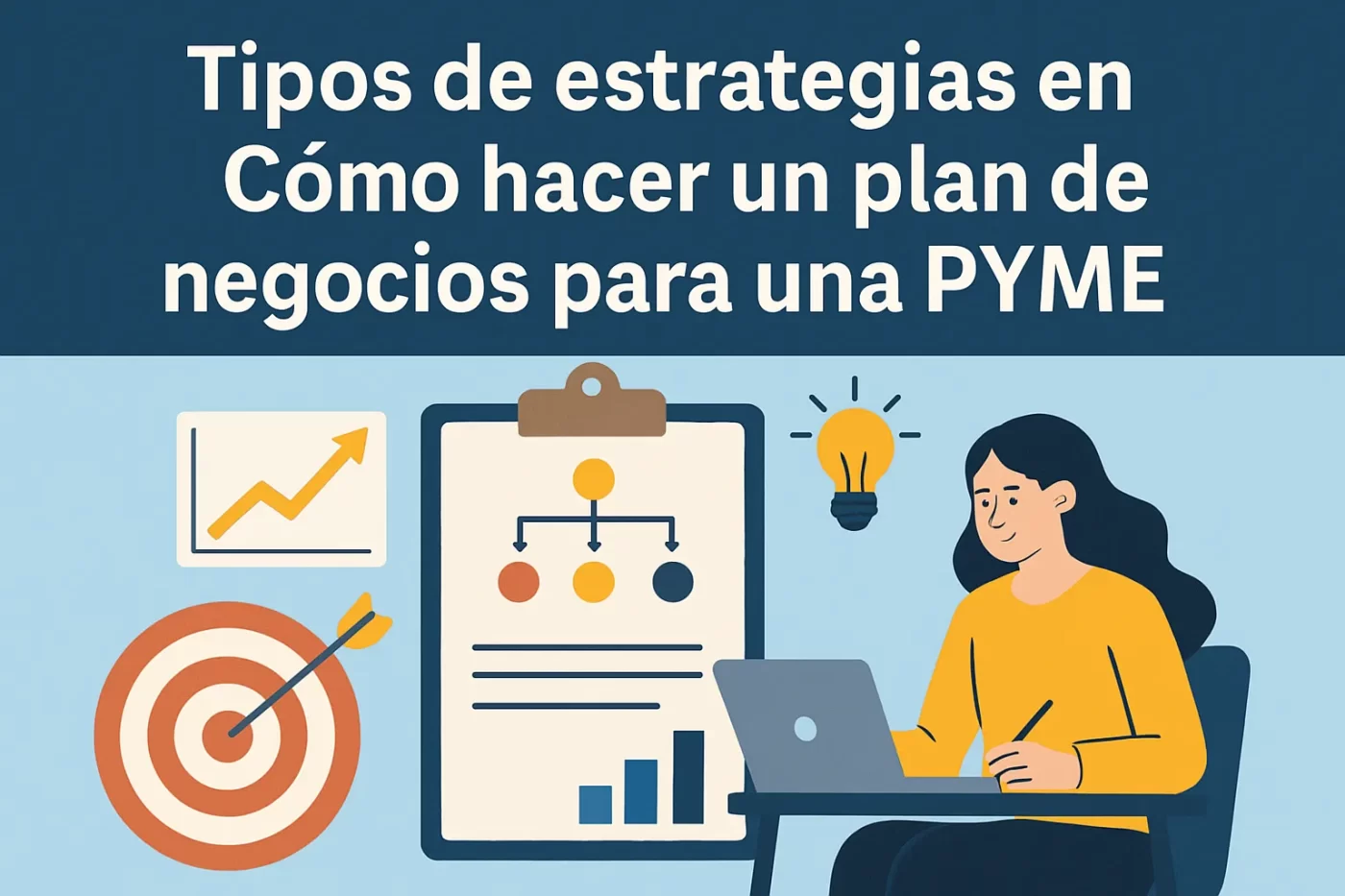 tipos de estrategias en Cómo hacer un plan de negocios para una PYME | PymesAutonomos.com