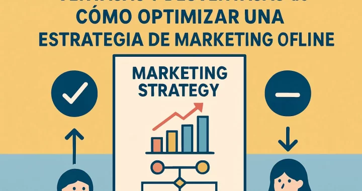 Ventajas y desventajas de cómo optimizar una estrategia de marketing offline eficaz