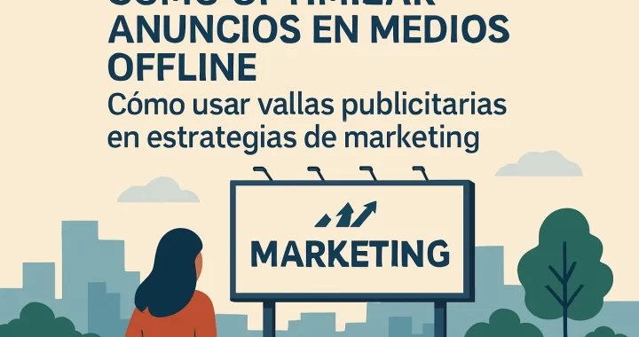 Cómo Optimizar Anuncios en Medios Offline: Guía para Usar Vallas Publicitarias en Estrategias de Marketing