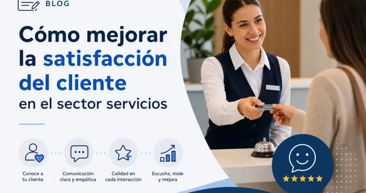 Cómo mejorar la satisfacción del cliente en el sector servicios