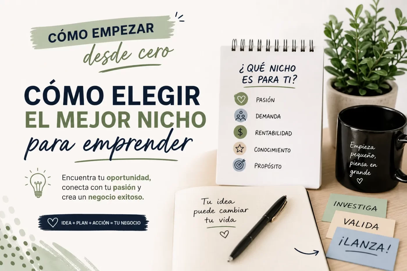 cómo empezar desde cero con Cómo elegir el mejor nicho para emprender | PymesAutonomos.com