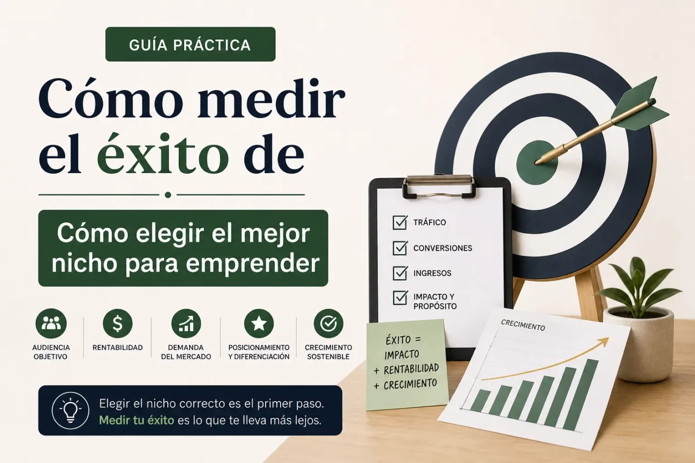 cómo medir el éxito de Cómo elegir el mejor nicho para emprender | PymesAutonomos.com