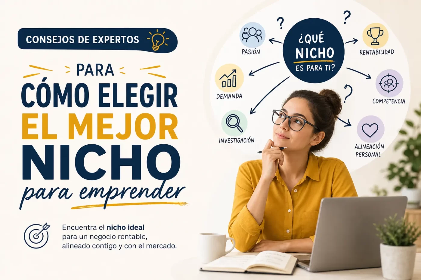 consejos de expertos para Cómo elegir el mejor nicho para emprender | PymesAutonomos.com