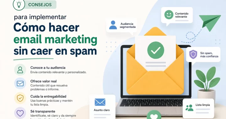 Consejos para implementar: Cómo hacer email marketing sin caer en spam