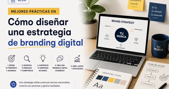 Mejores prácticas en cómo diseñar una estrategia de branding digital: guía práctica y ejemplos