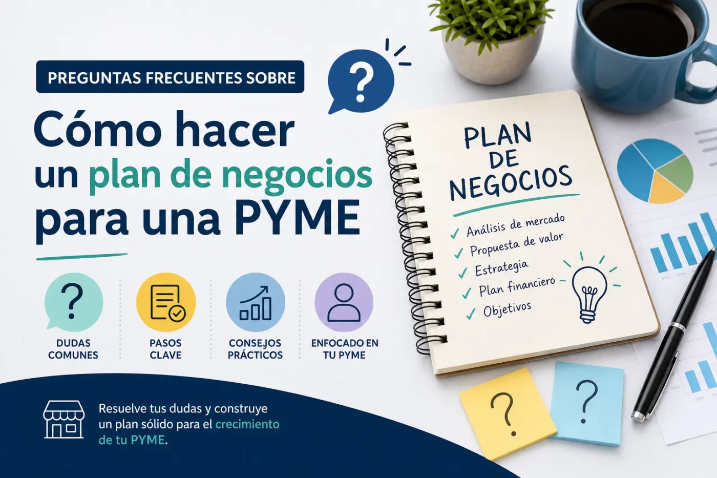 preguntas frecuentes sobre Cómo hacer un plan de negocios para una PYME | PymesAutonomos.com