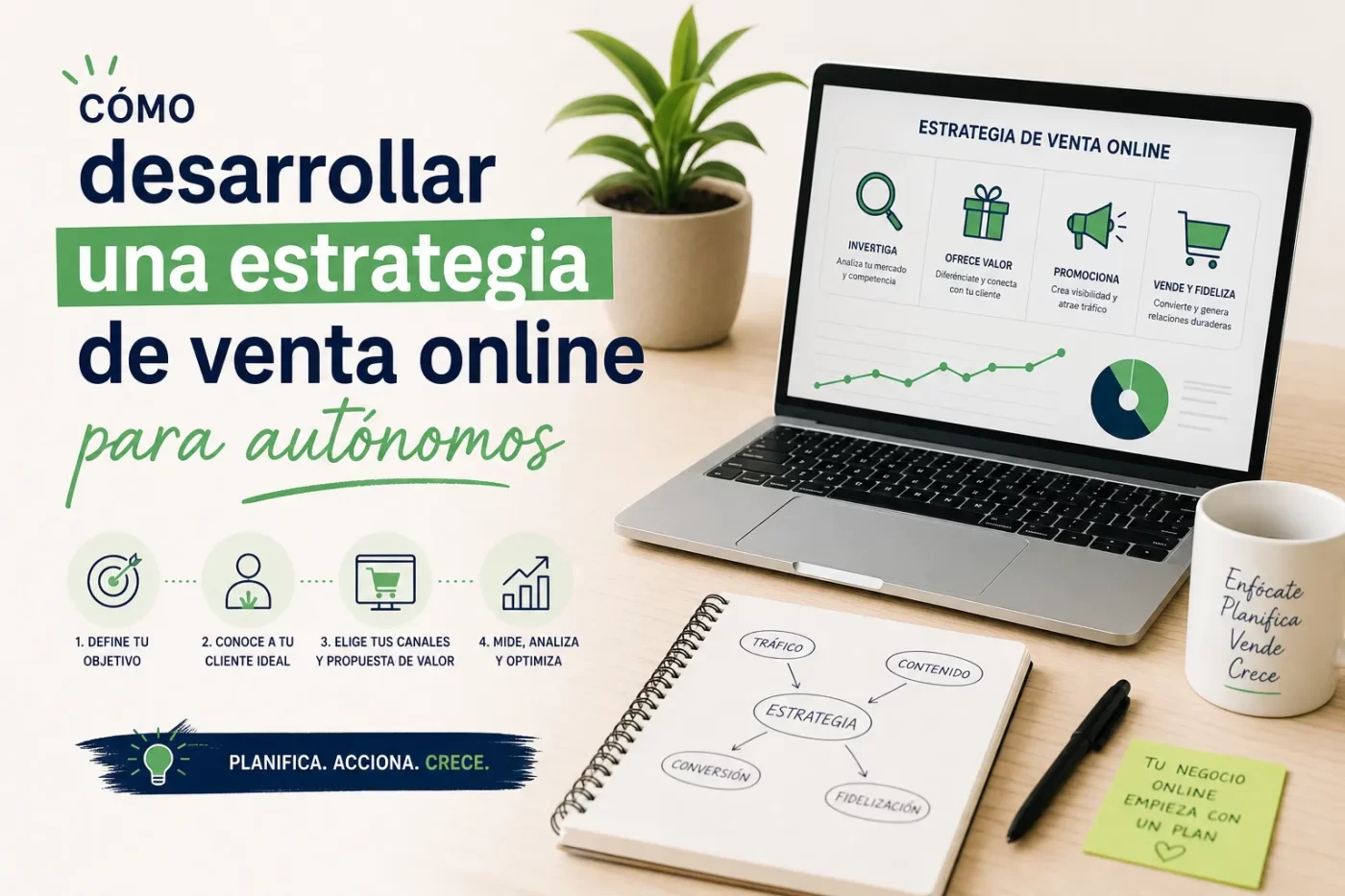 Cómo desarrollar una estrategia de venta online para autónomos | PymesAutonomos.com
