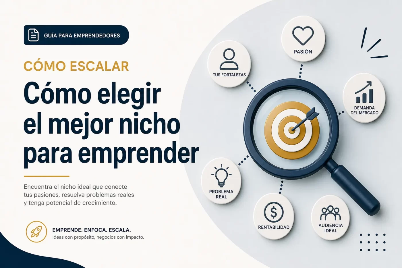 cómo escalar Cómo elegir el mejor nicho para emprender | PymesAutonomos.com