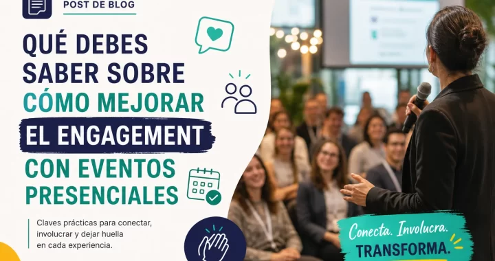 Qué debes saber sobre cómo mejorar el engagement con eventos presenciales: 10 estrategias efectivas