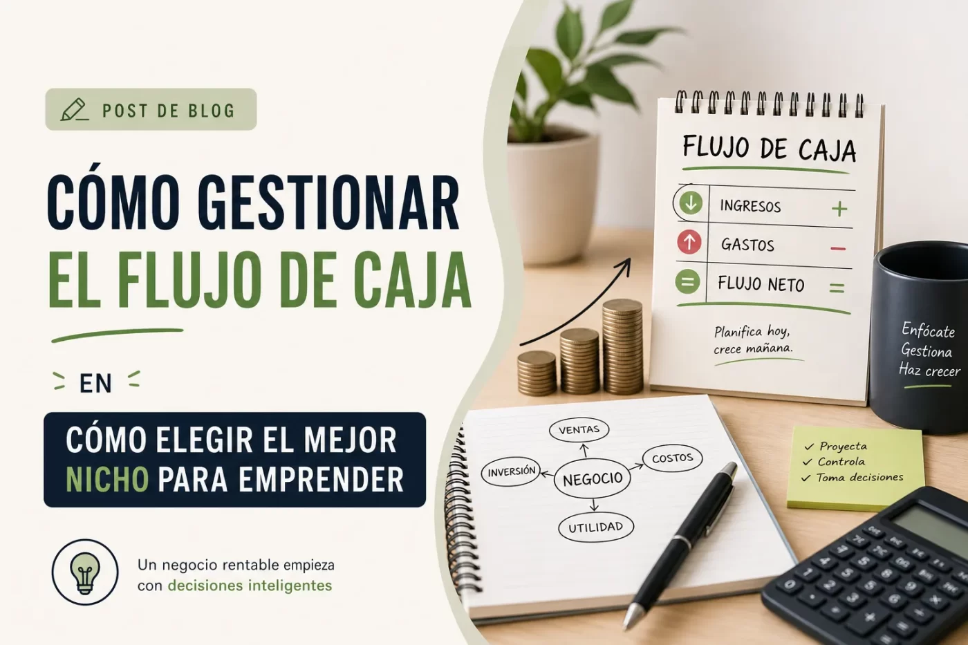cómo gestionar el flujo de caja en Cómo elegir el mejor nicho para emprender | PymesAutonomos.com
