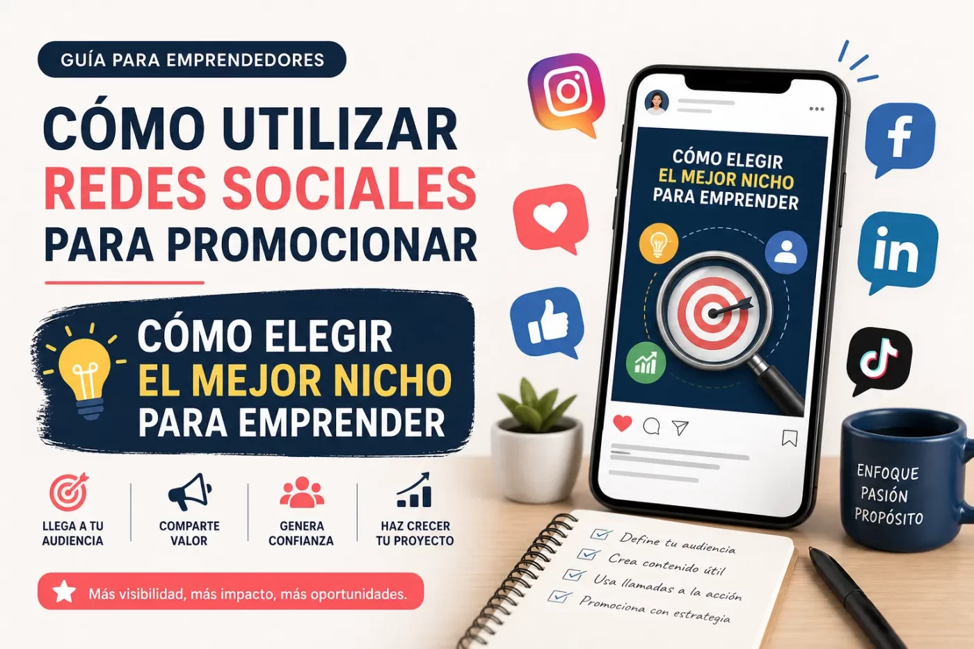 como-utilizar-redes-sociales-para-promocionar-Como-elegir-el-mejor-nicho-para-emprender | PymesAutonomos.com cómo utilizar redes sociales para promocionar Cómo elegir el mejor nicho para emprender | PymesAutonomos.com
